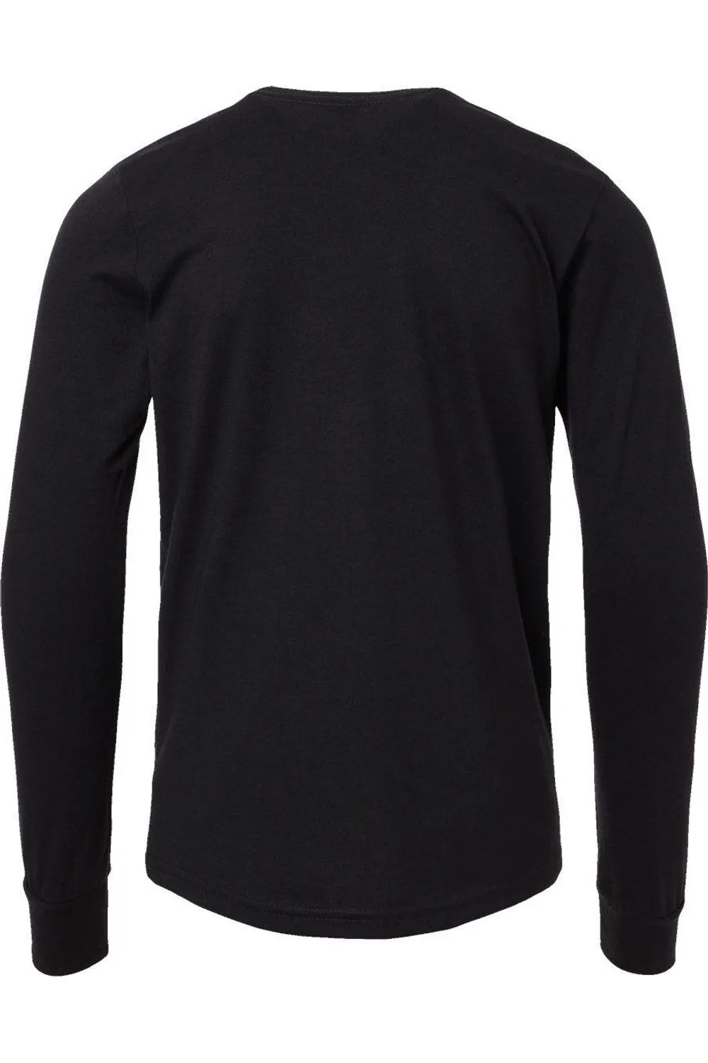 BELLA   CANVAS Youth Heather CVC Long Sleeve Tee