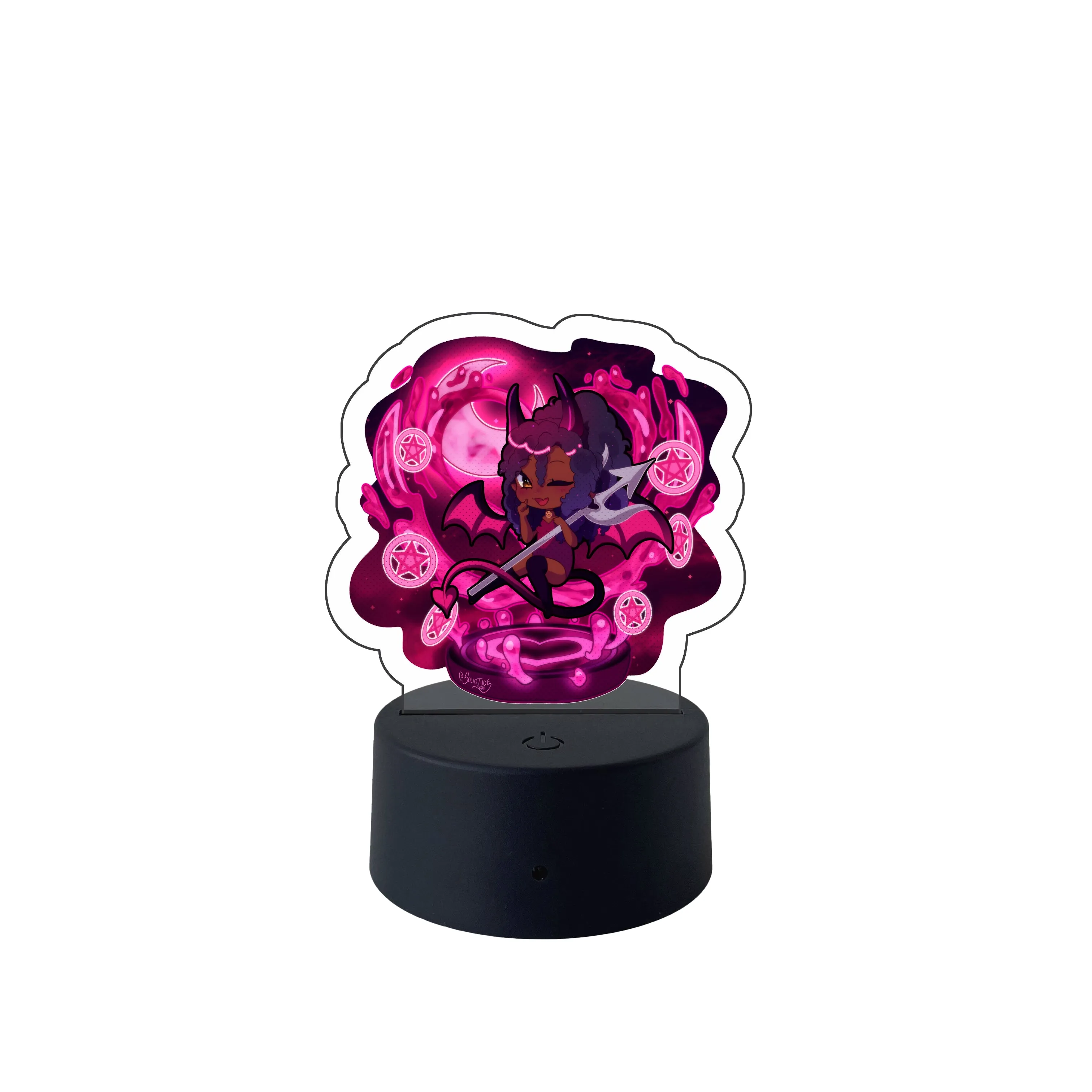 BlazetteMidnight Lava Love LED Desk Lamp