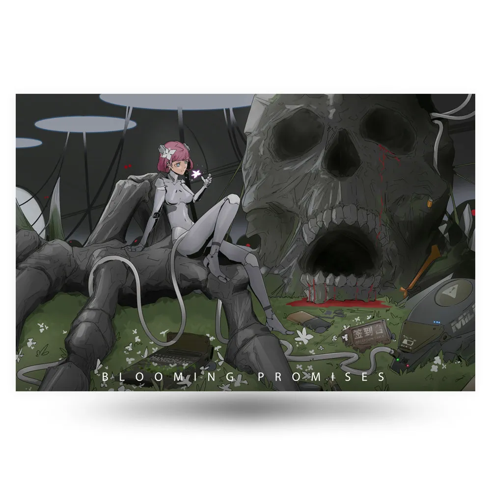 Blooming Promises Anime Poster