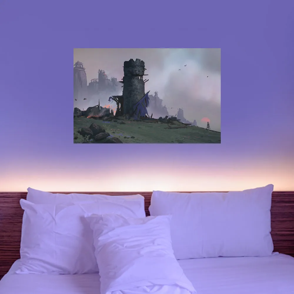 Castle Ruins Poster