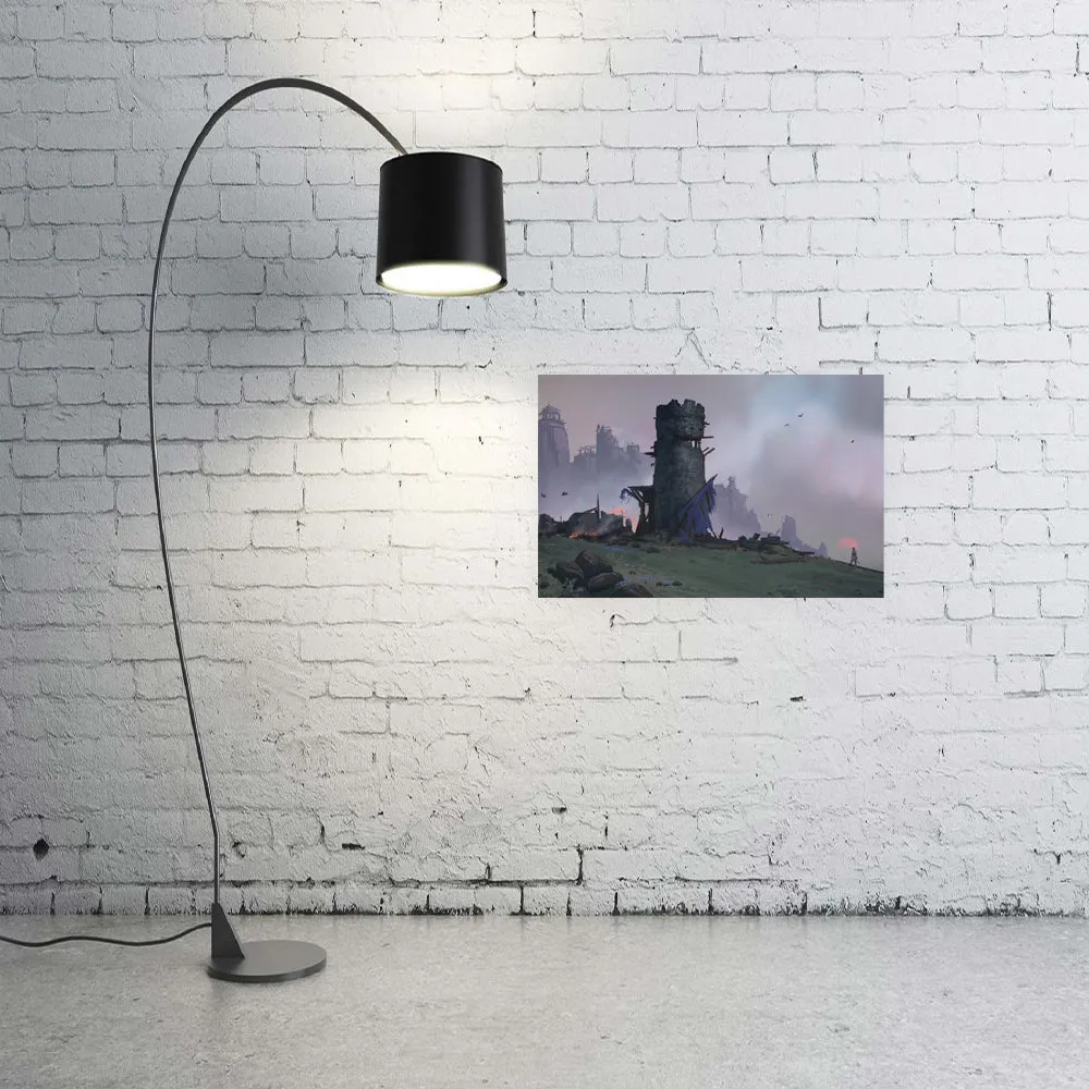 Castle Ruins Poster