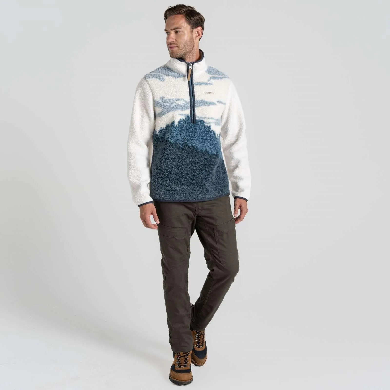Craghoppers Mens Hathers Half Zip Fleece
