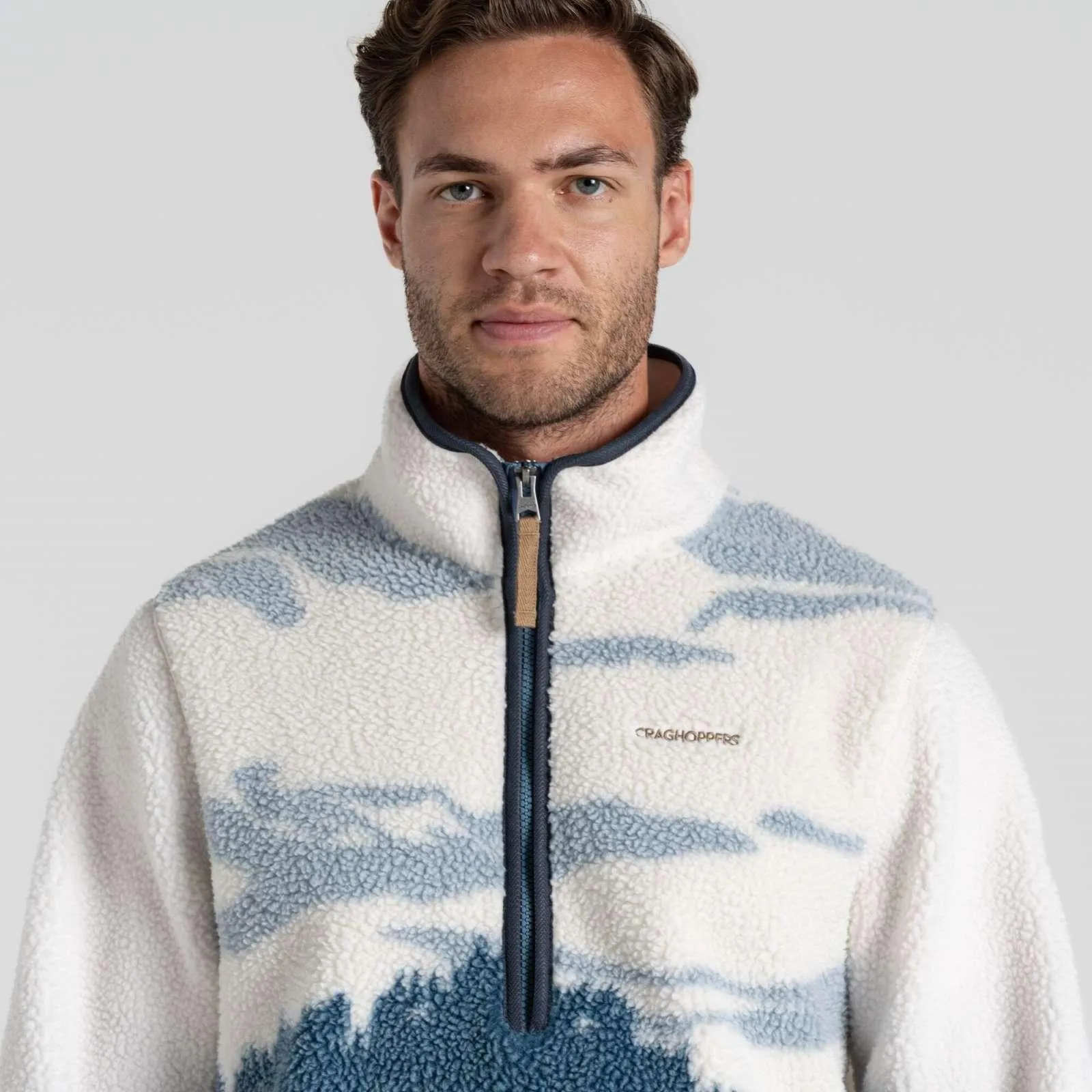Craghoppers Mens Hathers Half Zip Fleece