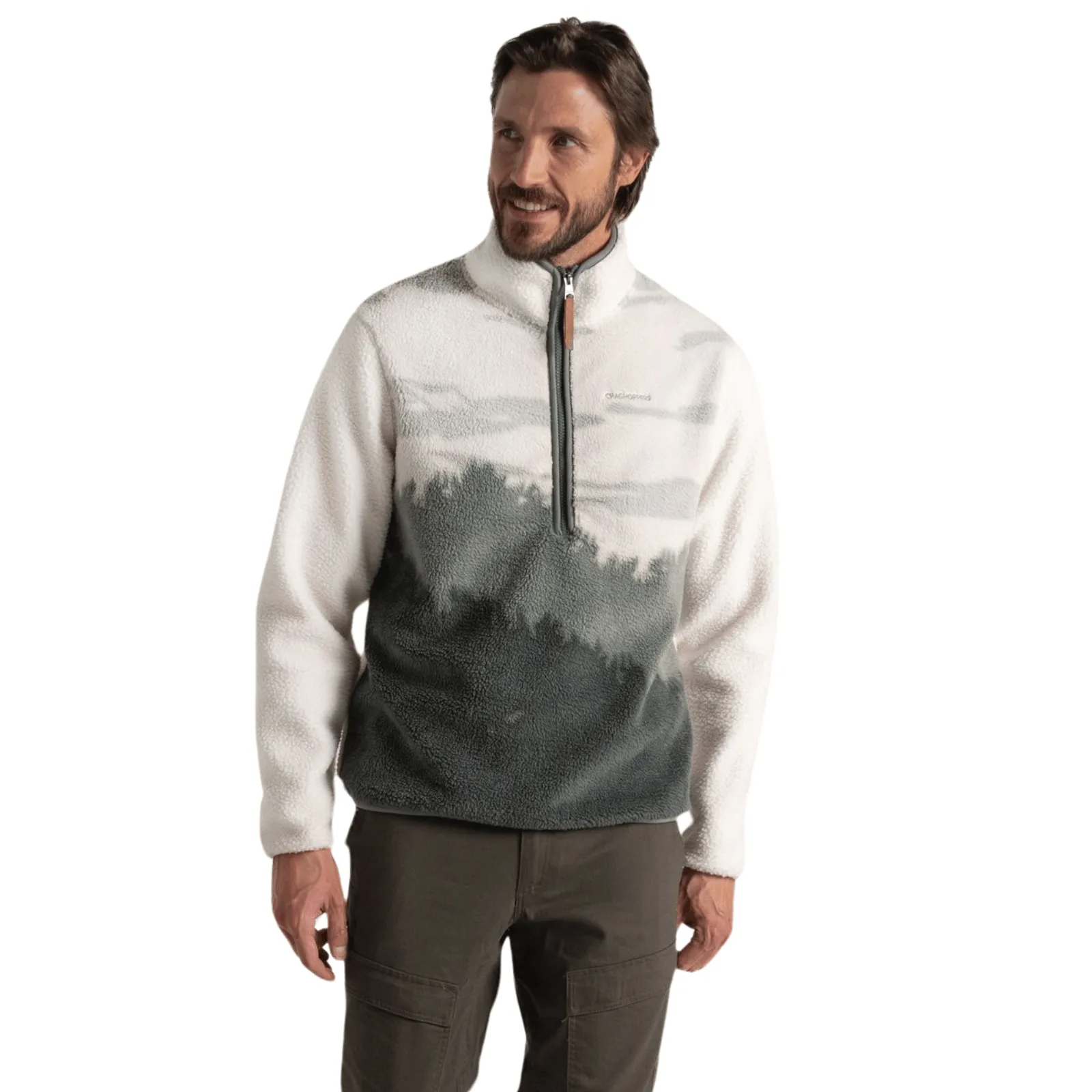 Craghoppers Mens Hathers Half Zip Fleece