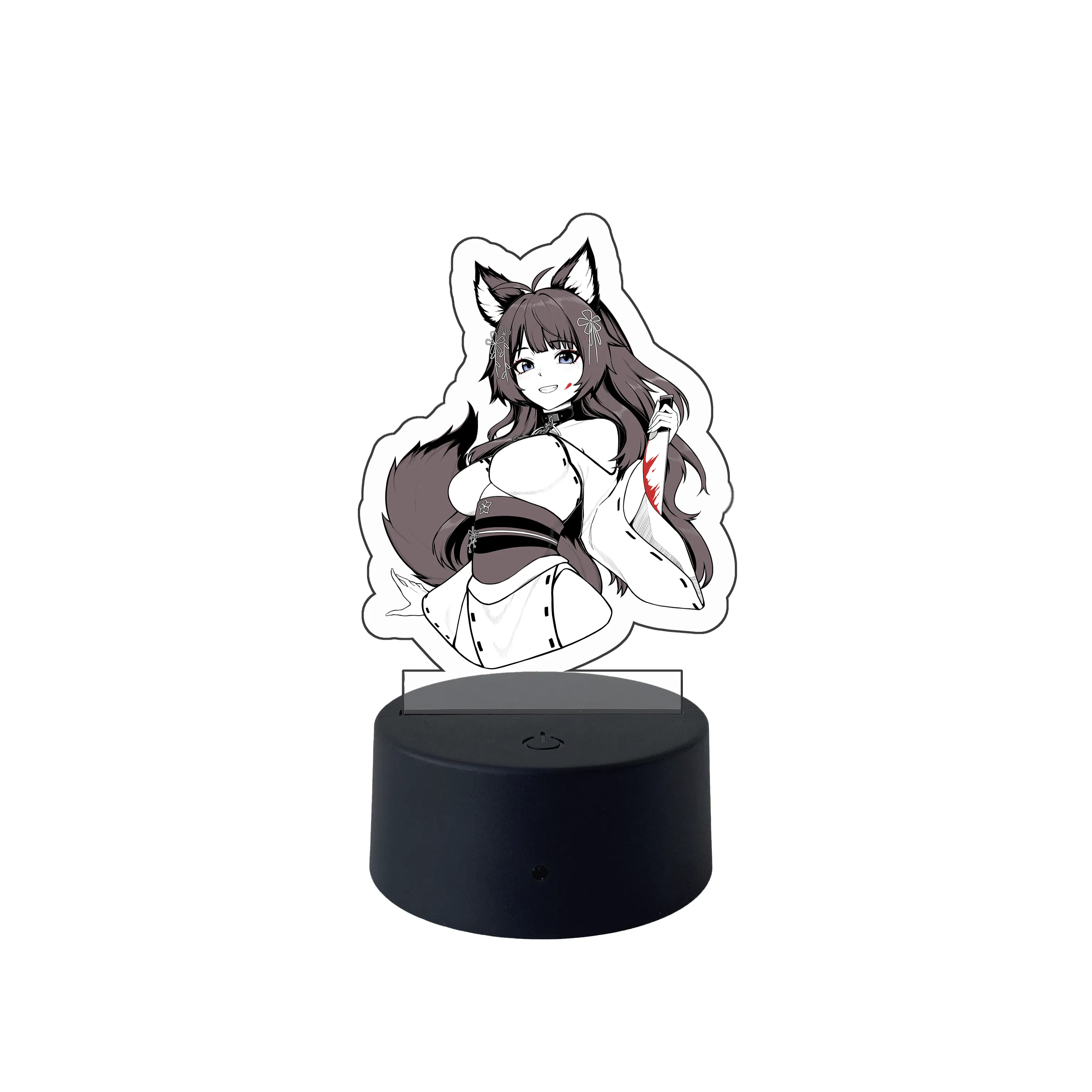 Foxplushy Innocent Smile LED Desk Lamp