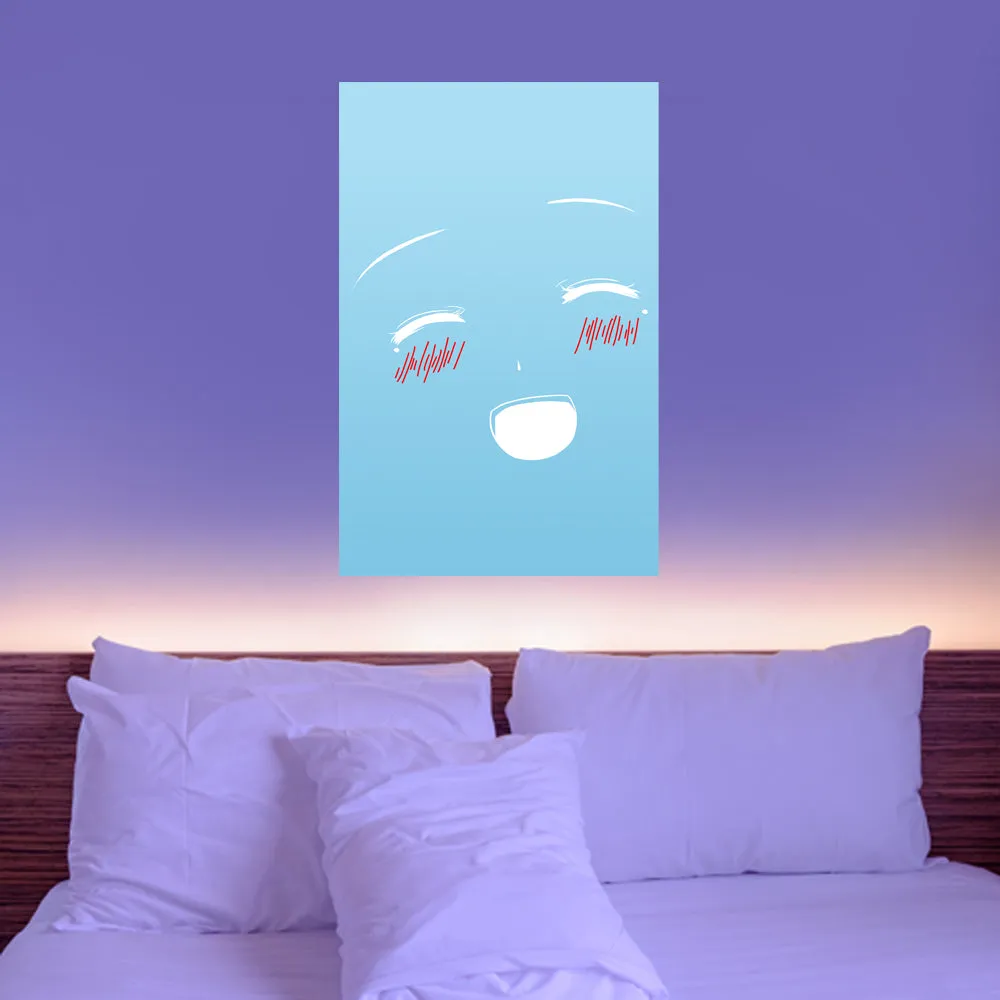 Happy Face Anime Poster