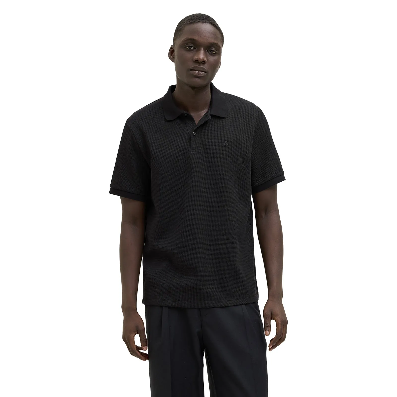 Jack & Jones Mens Austin  Short Sleeve Polo Shirt