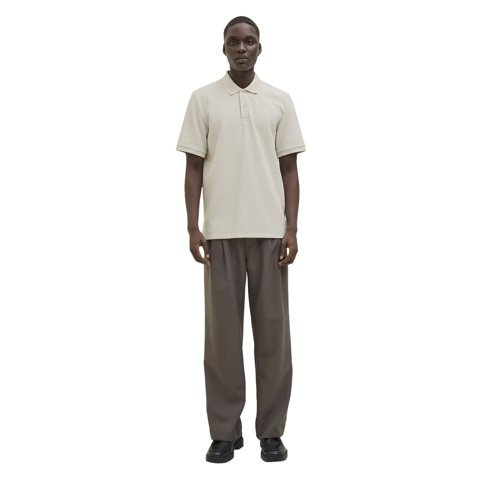 Jack & Jones Mens Austin  Short Sleeve Polo Shirt