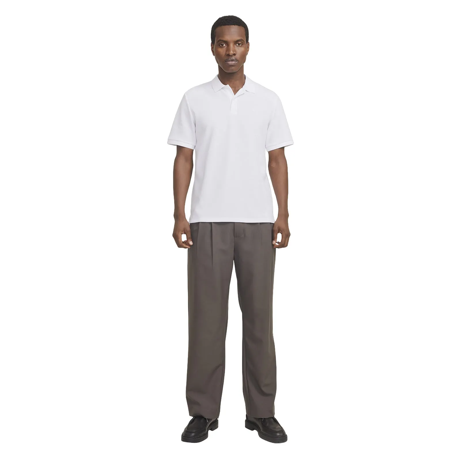 Jack & Jones Mens Austin  Short Sleeve Polo Shirt