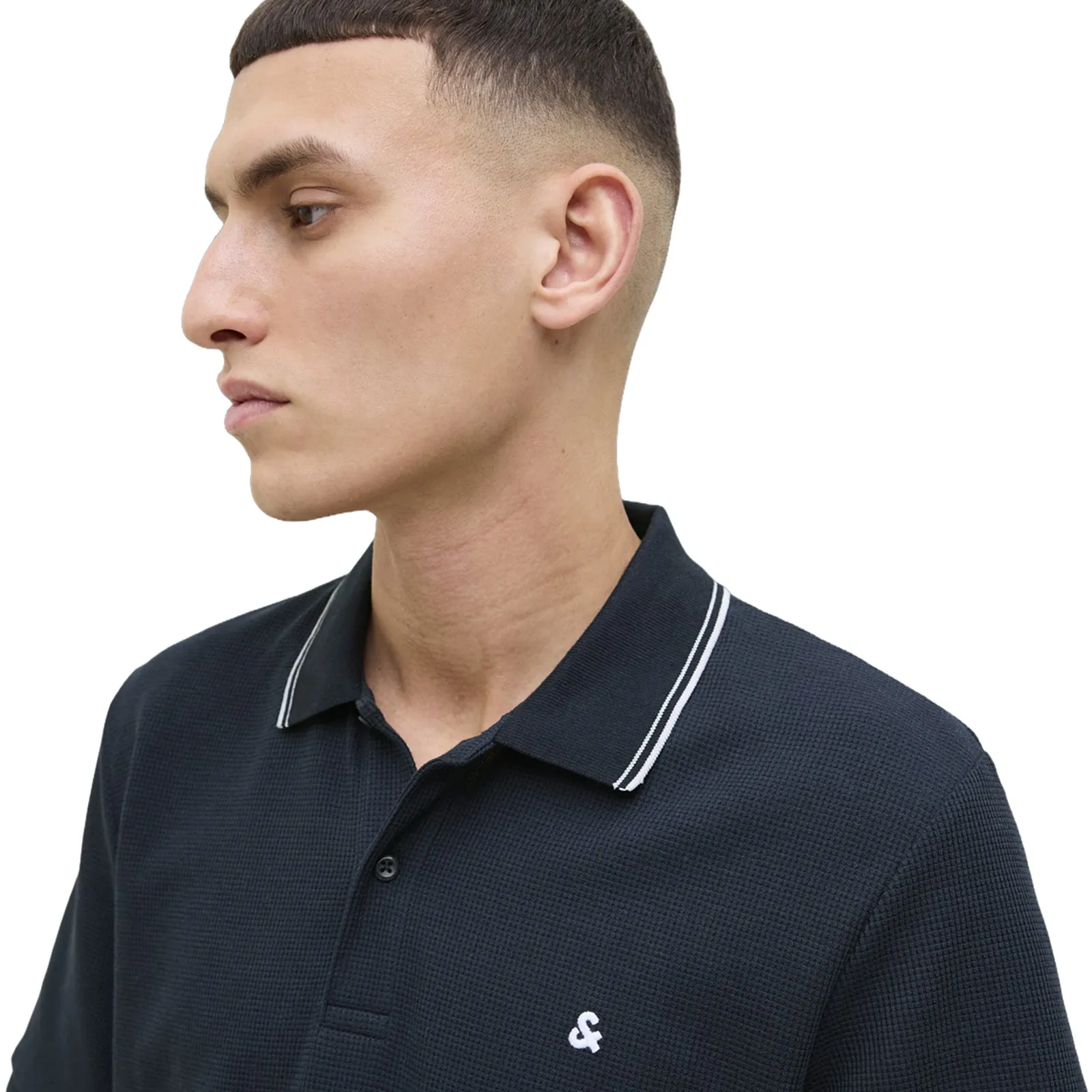 Jack & Jones Mens Austin  Short Sleeve Polo Shirt