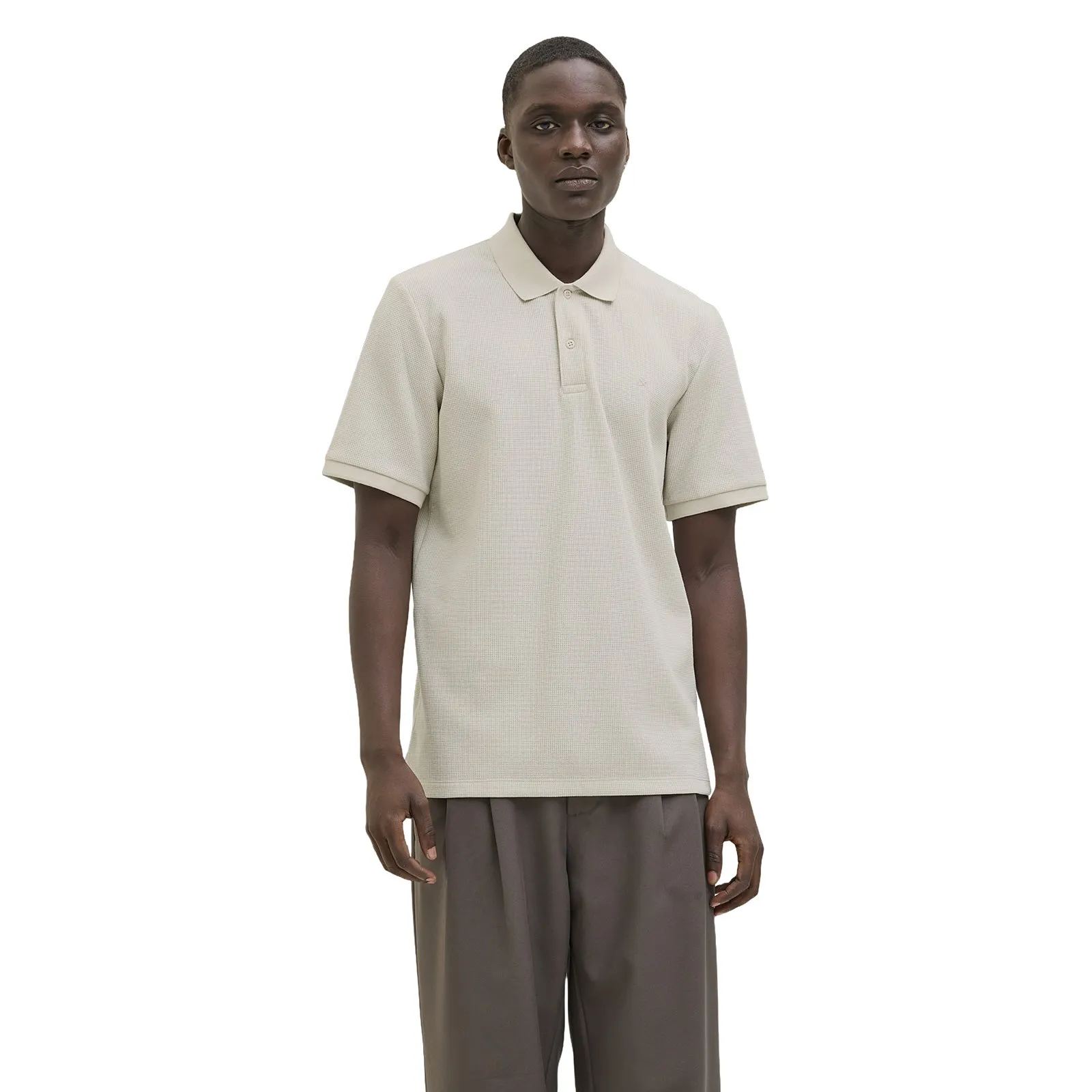 Jack & Jones Mens Austin  Short Sleeve Polo Shirt