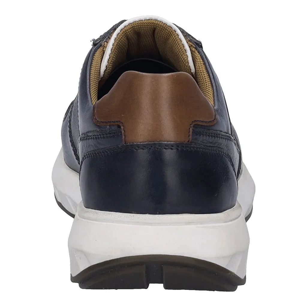 Josef Seibel Cameron 10 Mens Leather Lace Up Trainer