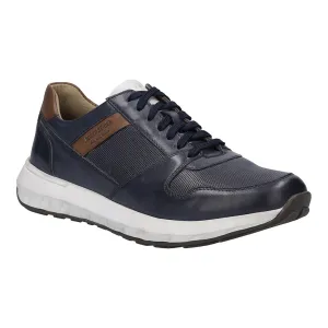 Josef Seibel Cameron 10 Mens Leather Lace Up Trainer