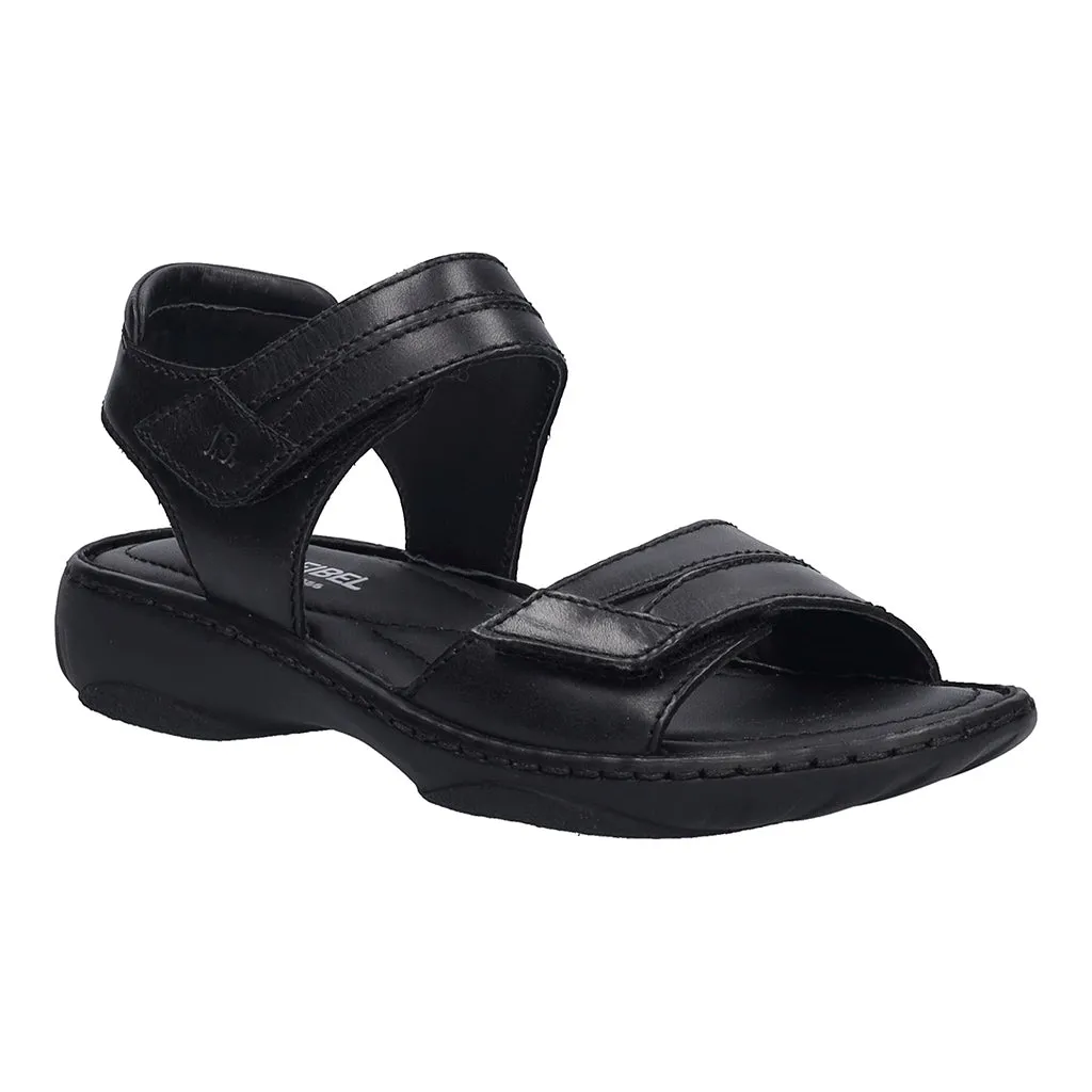 Josef Seibel Debra 19 Womens Leather Touch Fastening Sandal