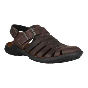 Josef Seibel Logan 70 Mens Leather Buckle Sandal