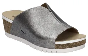 Josef Seibel Quinn 01 Womens Leather Wedge Heeled Sandal
