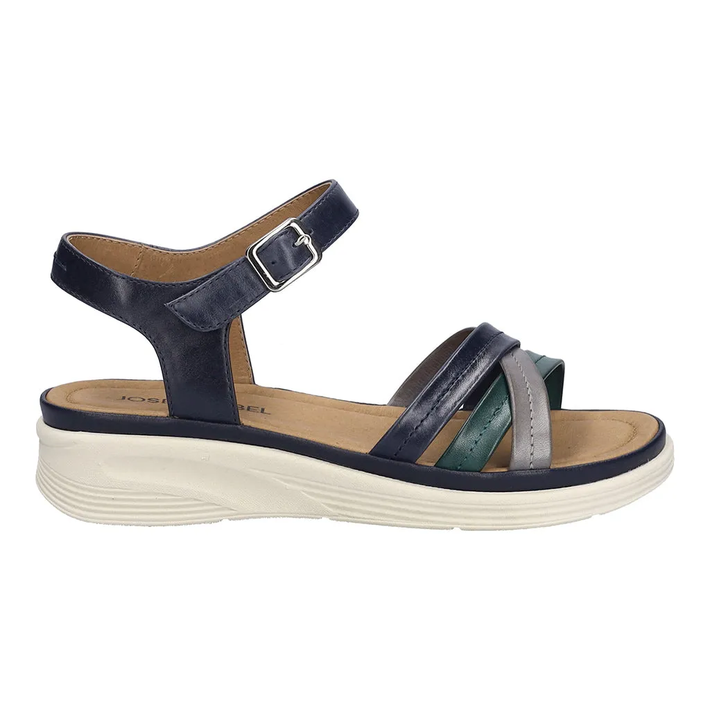 Josef Seibel Sevran 02 Womens Buckle Strap Leather Sandal