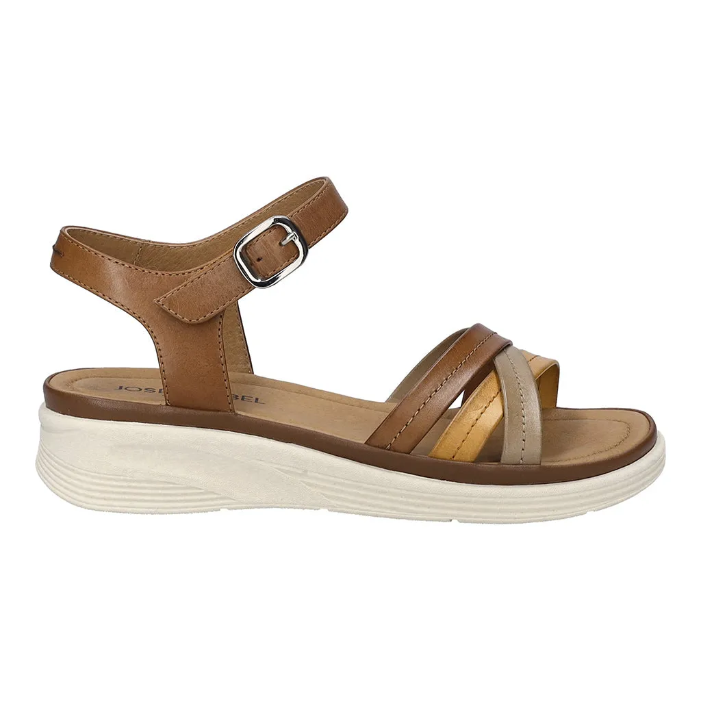 Josef Seibel Sevran 02 Womens Buckle Strap Leather Sandal