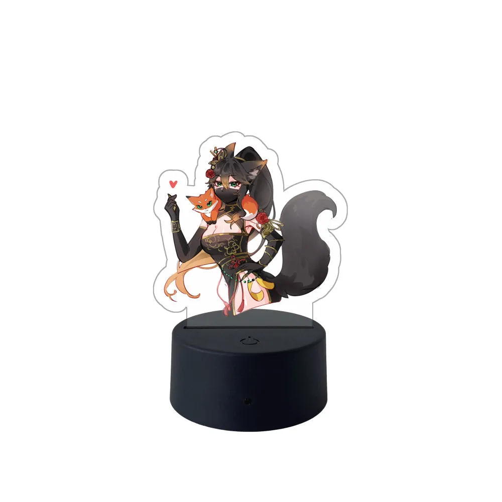 KitsuneNoKokoro Heart Fingers LED Desk Lamp