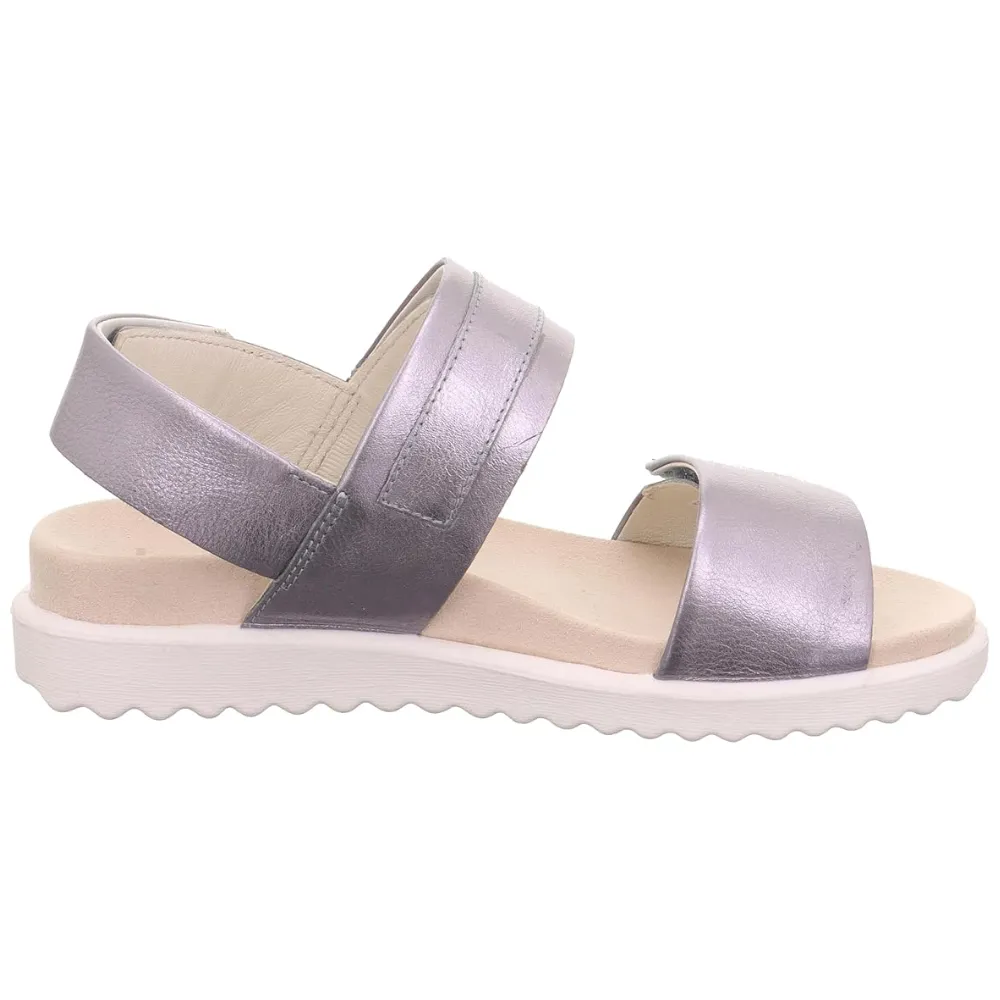 Legero 2-000385 Move Womens Wide Fit Leather Touch Fastening Sandal