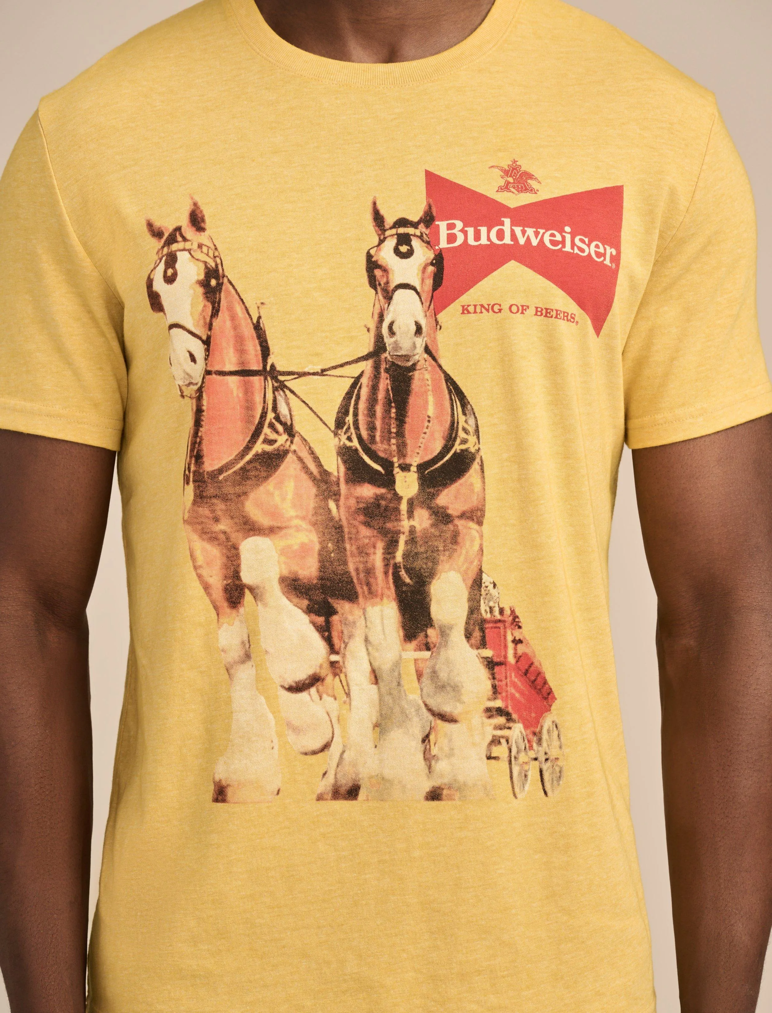 Lucky Brand Men's Budwiser Horses