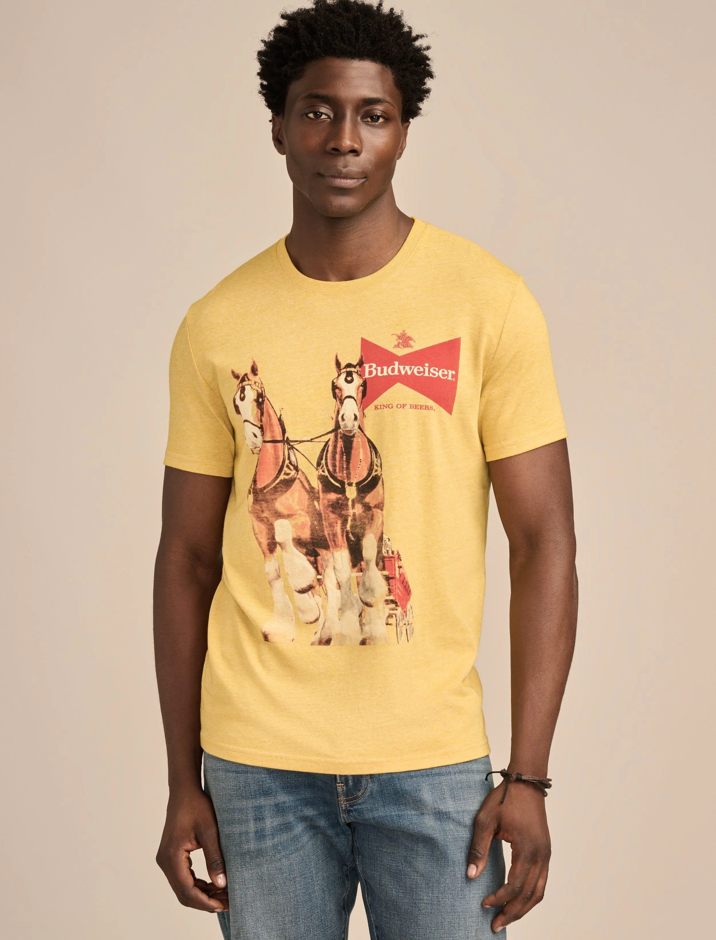Lucky Brand Men's Budwiser Horses