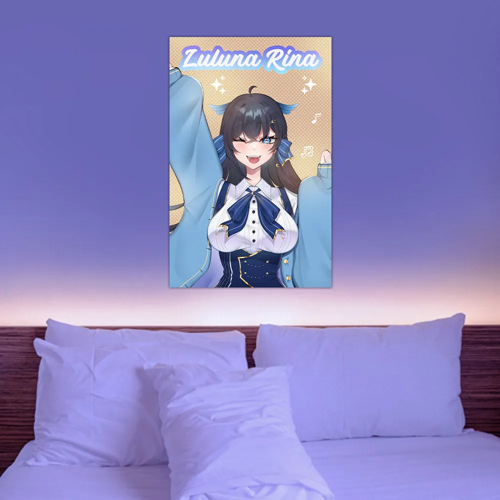 Luluna Rina High Notes Poster