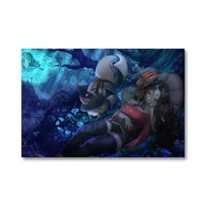 Mushreep Enchanted Night Poster