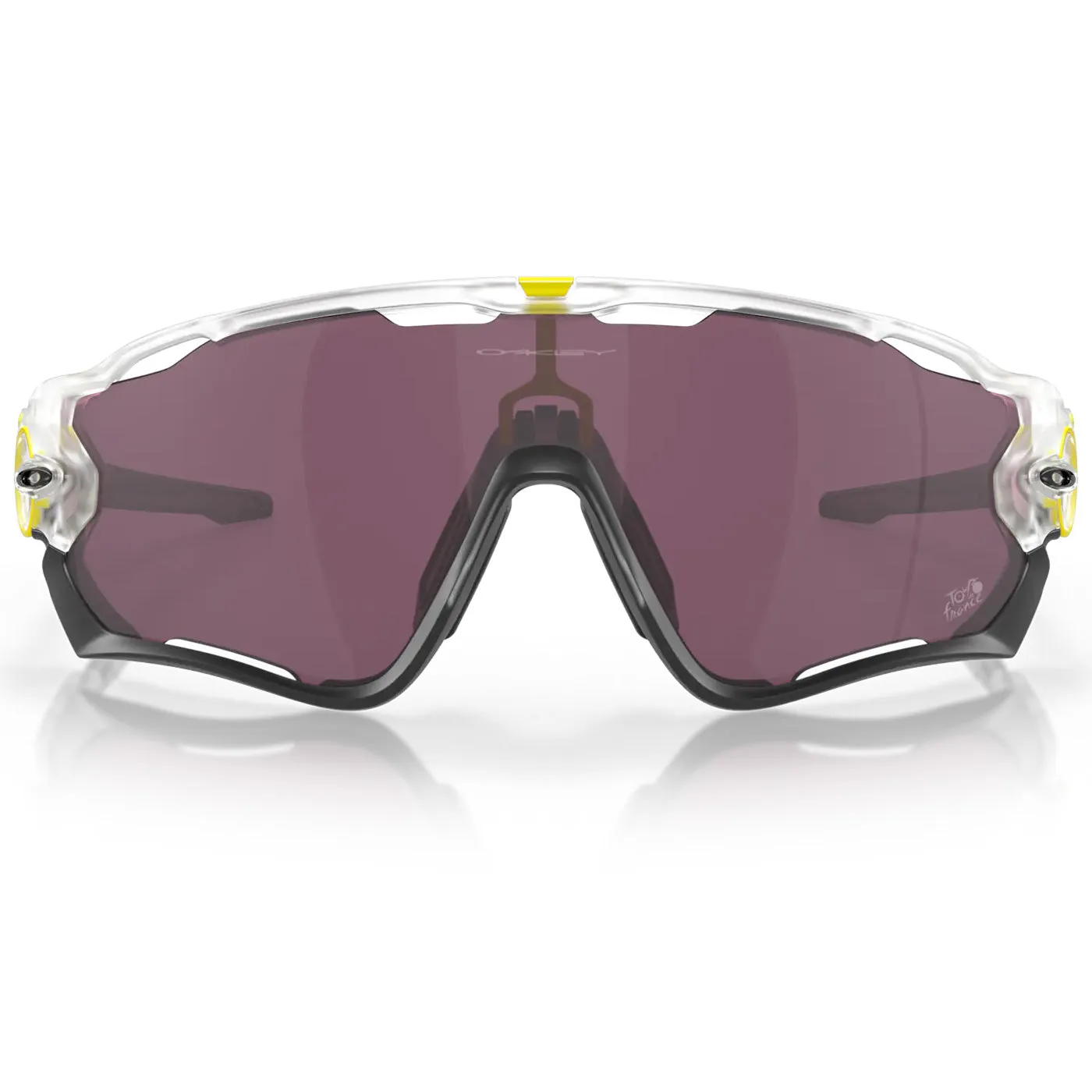 Oakley Jawbreaker sunglasses - TDF Matte Clear Prizm Road Black
