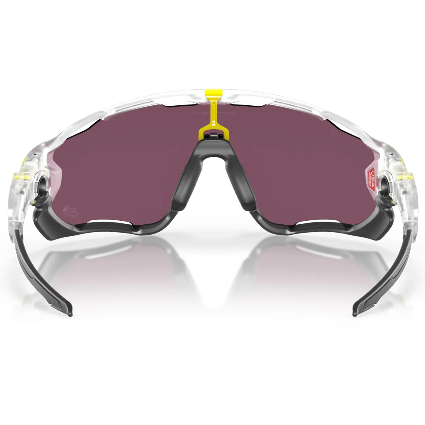 Oakley Jawbreaker sunglasses - TDF Matte Clear Prizm Road Black