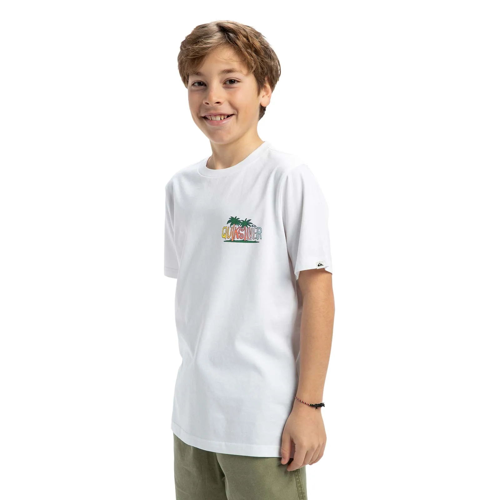 Quiksilver Kids Ev Sunny Palms Short Sleeve T-Shirt