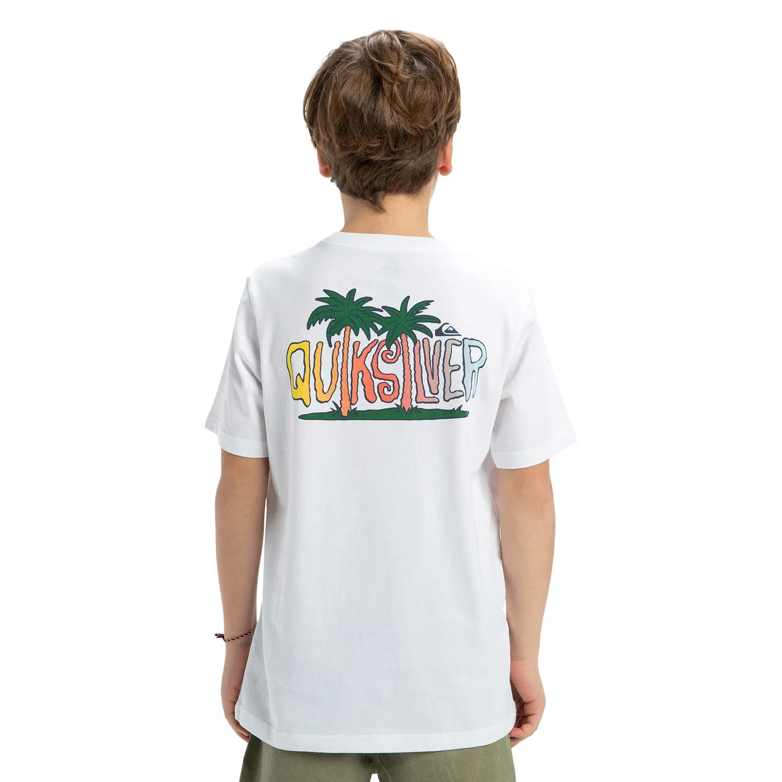 Quiksilver Kids Ev Sunny Palms Short Sleeve T-Shirt