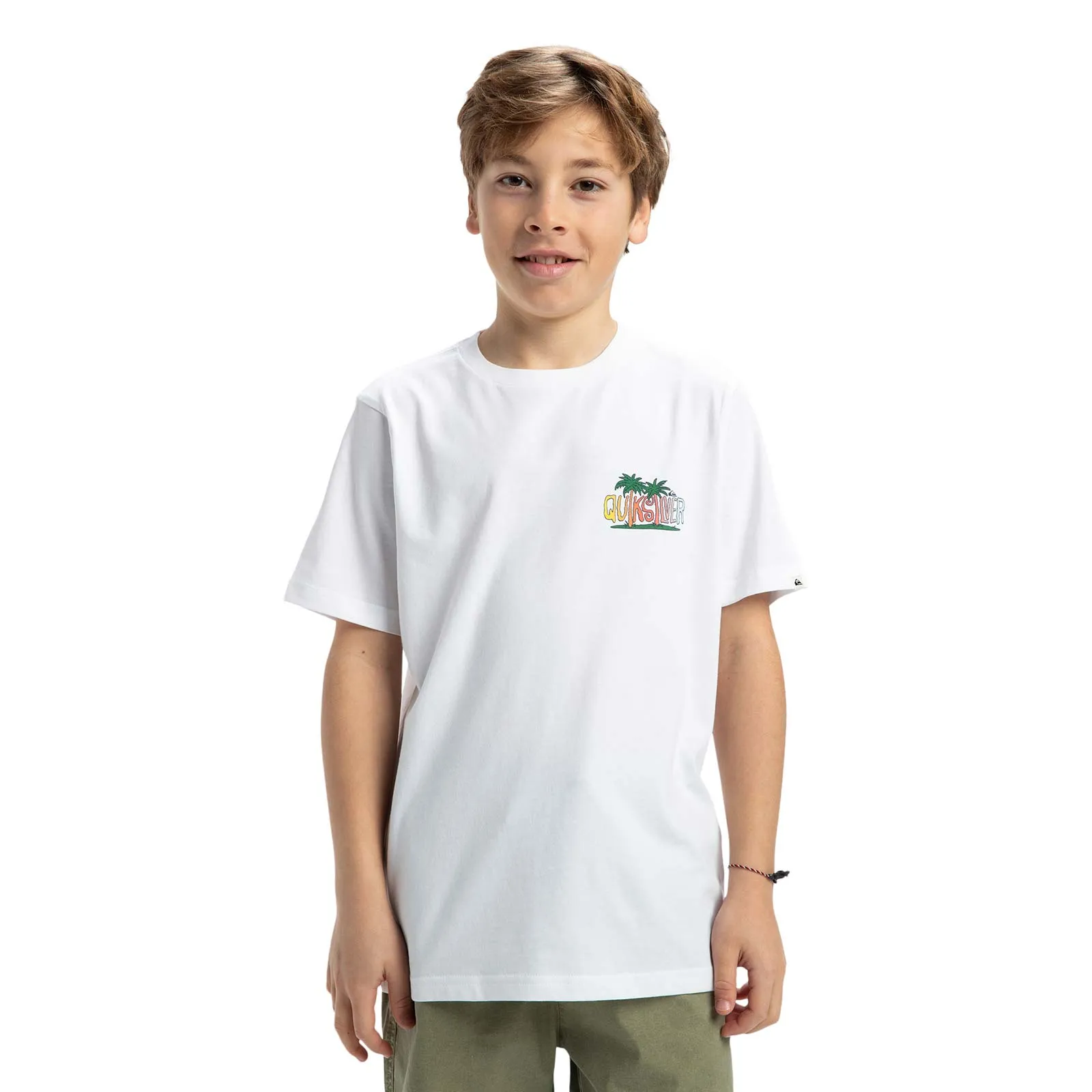 Quiksilver Kids Ev Sunny Palms Short Sleeve T-Shirt