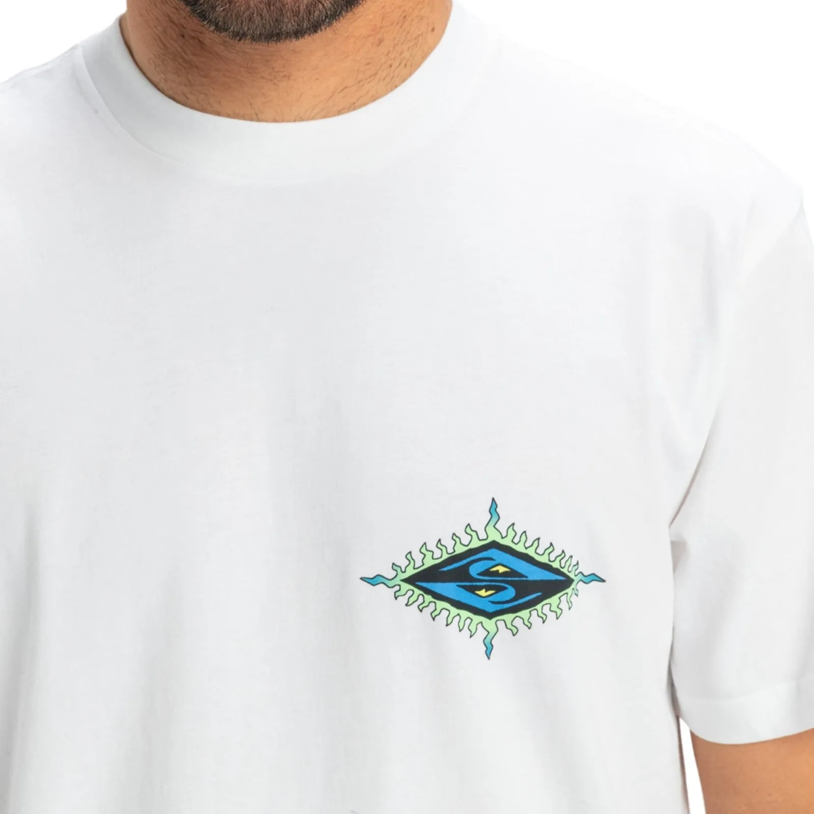 Quiksilver Mens Ev Beach Blast Short Sleeve T-Shirt
