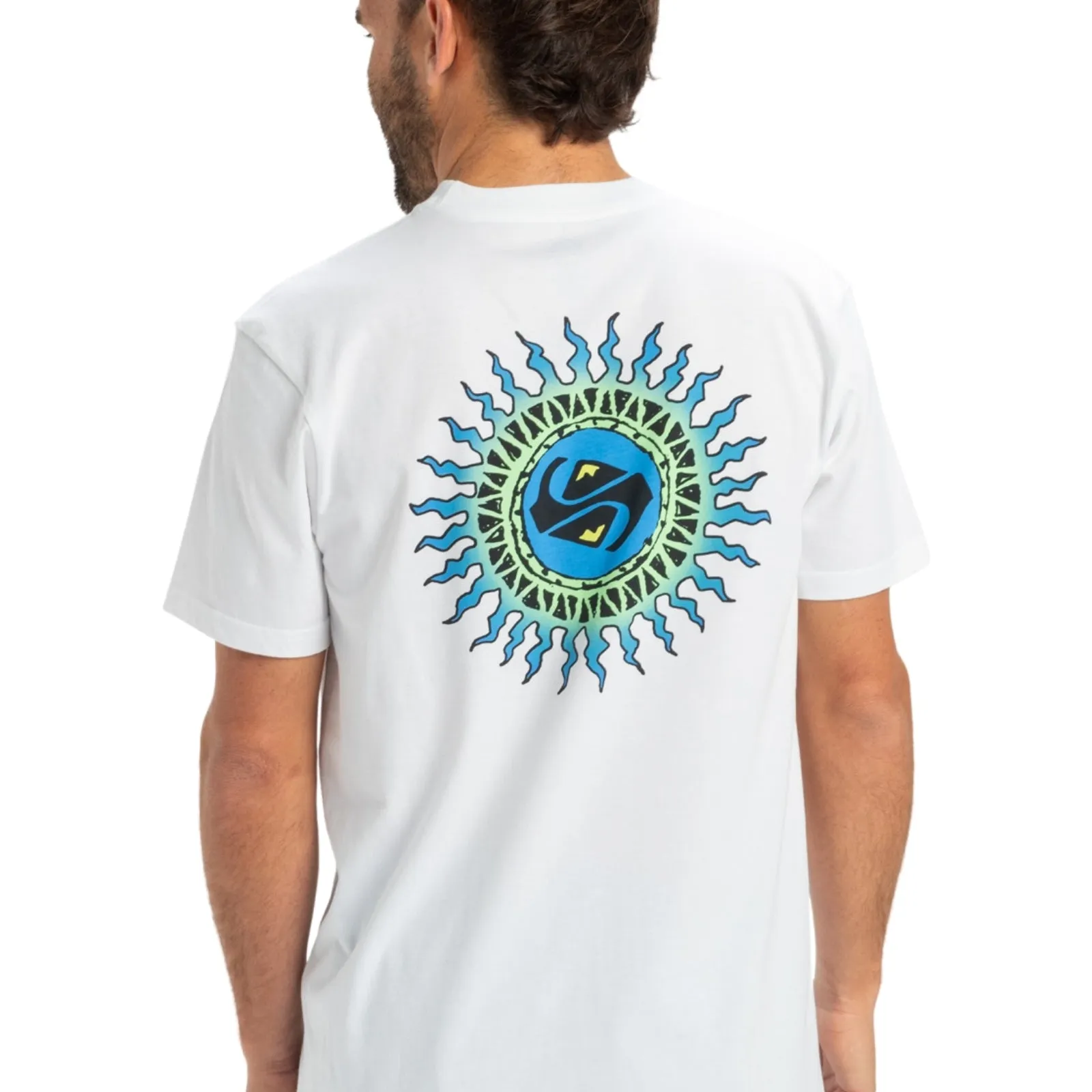 Quiksilver Mens Ev Beach Blast Short Sleeve T-Shirt