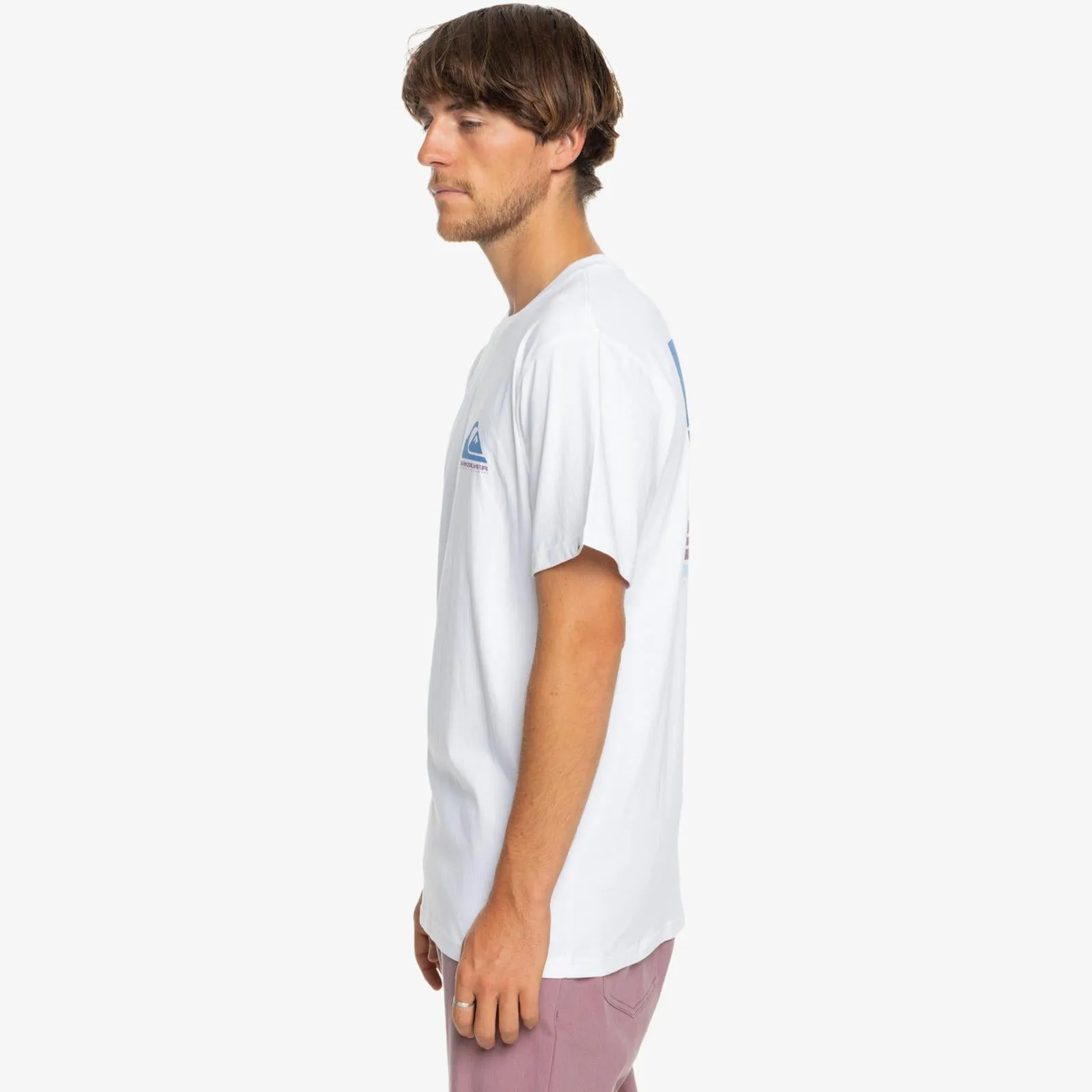 Quiksilver Mens Eye On Horizon Short Sleeve Cotton T-Shirt Top Tee Crew Neck