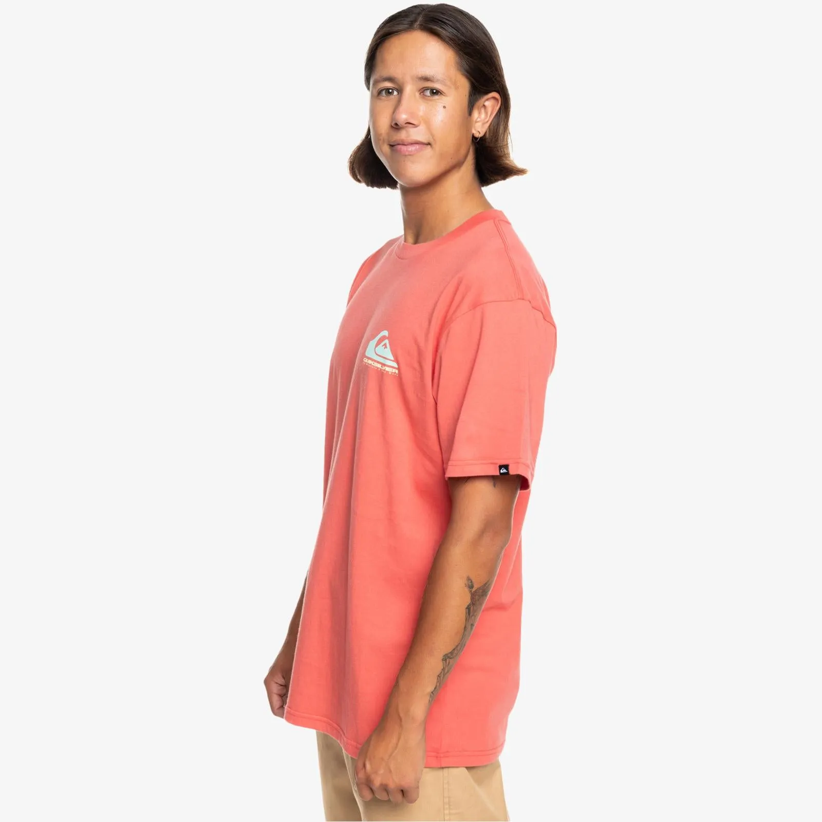 Quiksilver Mens Eye On Horizon Short Sleeve Cotton T-Shirt Top Tee Crew Neck