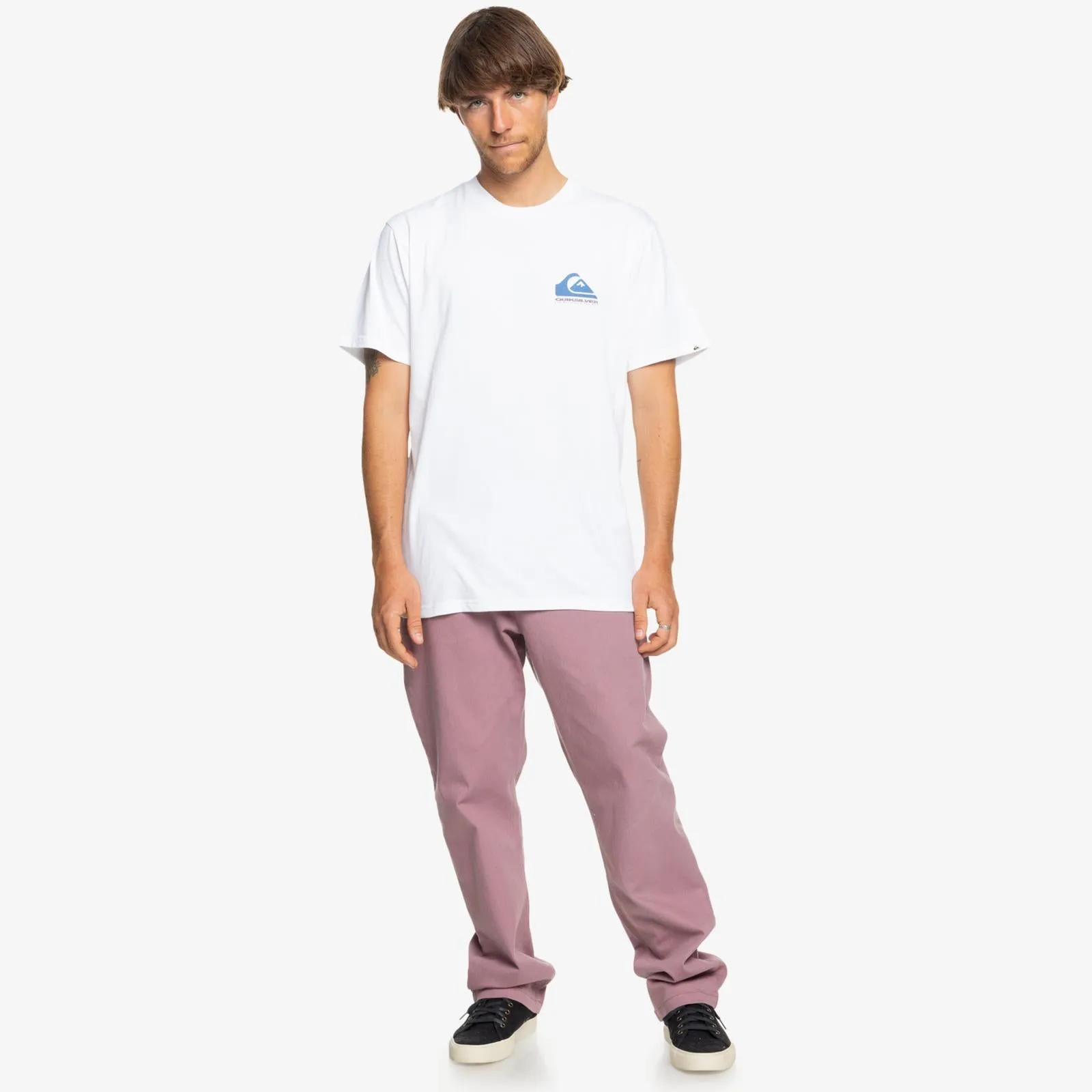 Quiksilver Mens Eye On Horizon Short Sleeve Cotton T-Shirt Top Tee Crew Neck