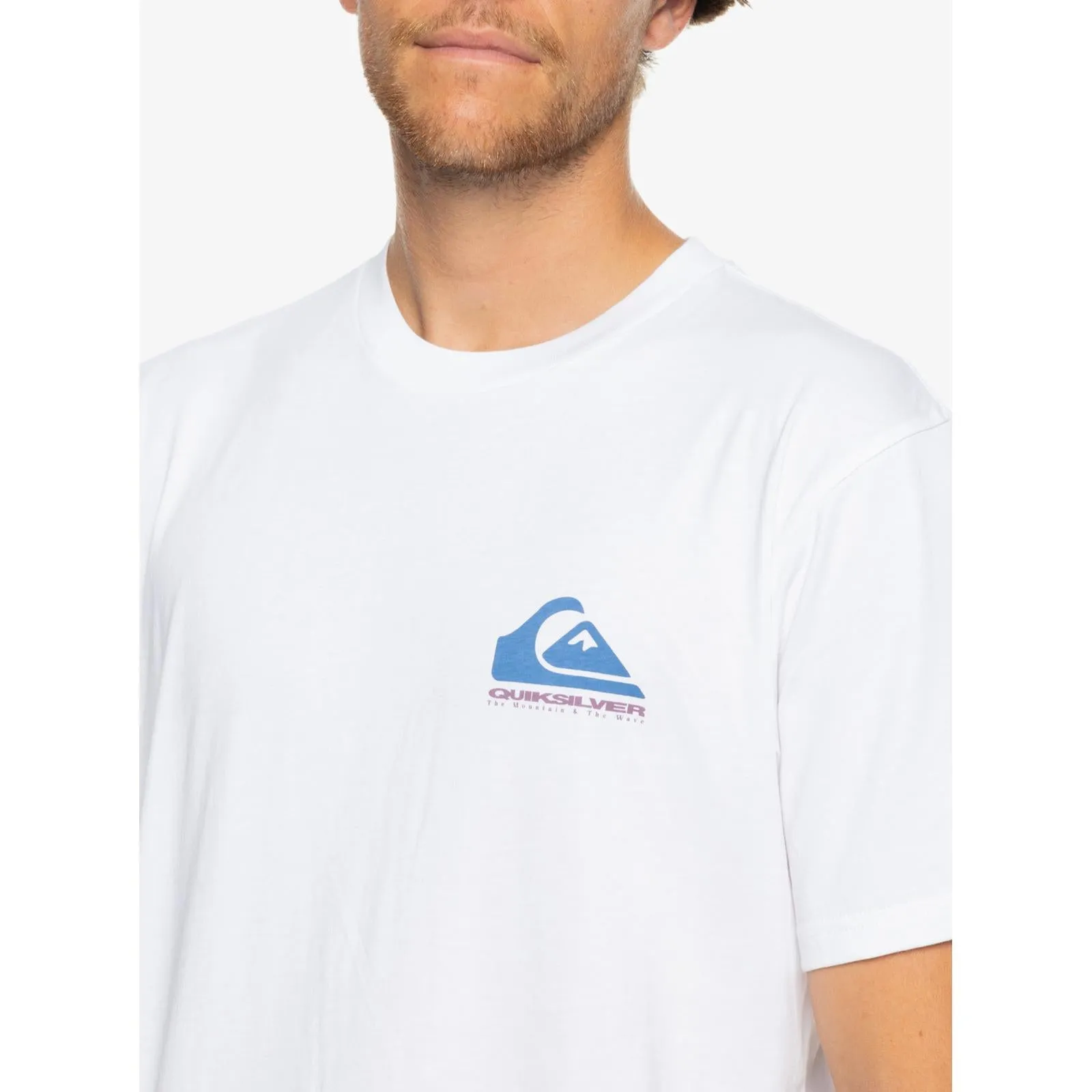 Quiksilver Mens Eye On Horizon Short Sleeve Cotton T-Shirt Top Tee Crew Neck