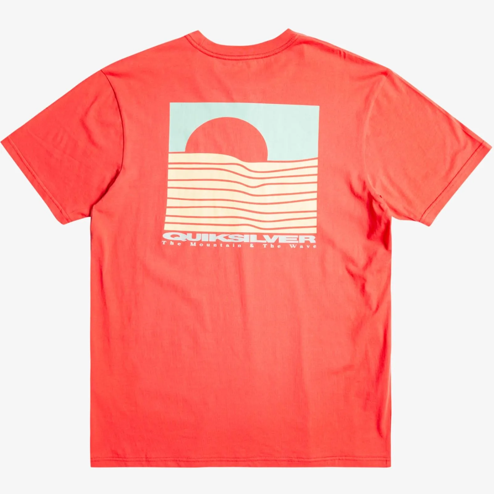 Quiksilver Mens Eye On Horizon Short Sleeve Cotton T-Shirt Top Tee Crew Neck