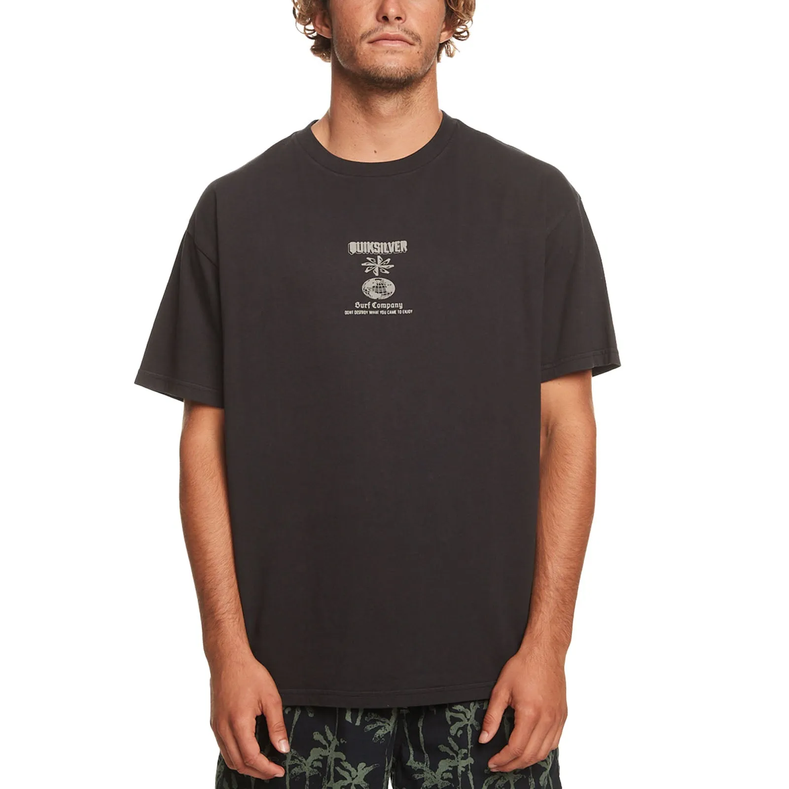 Quiksilver Mens Quik Ways Short Sleeve Cotton T-Shirt