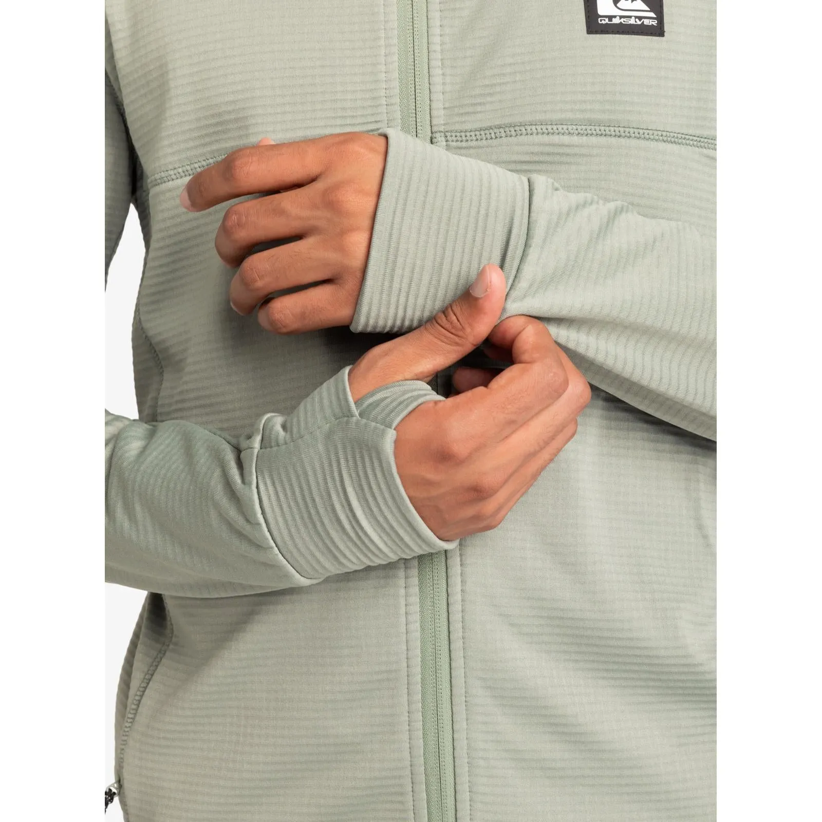 Quiksilver Mens Steep Point Full Zip Sweatshirt