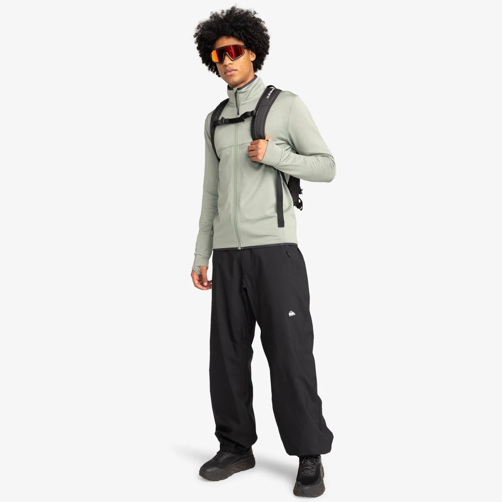 Quiksilver Mens Steep Point Full Zip Sweatshirt