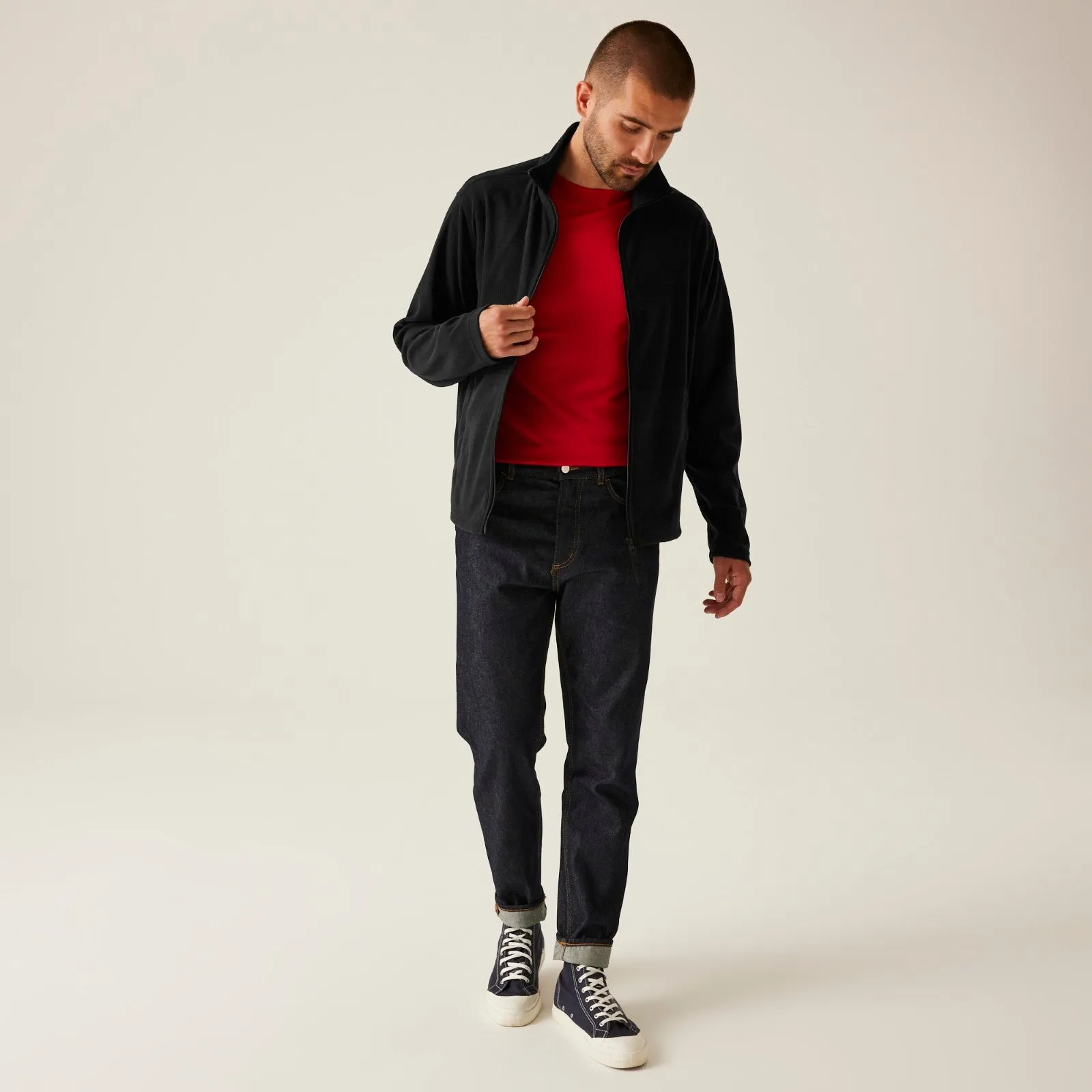 Regatta Professional Mens Classic Micro Full Zip Fleece