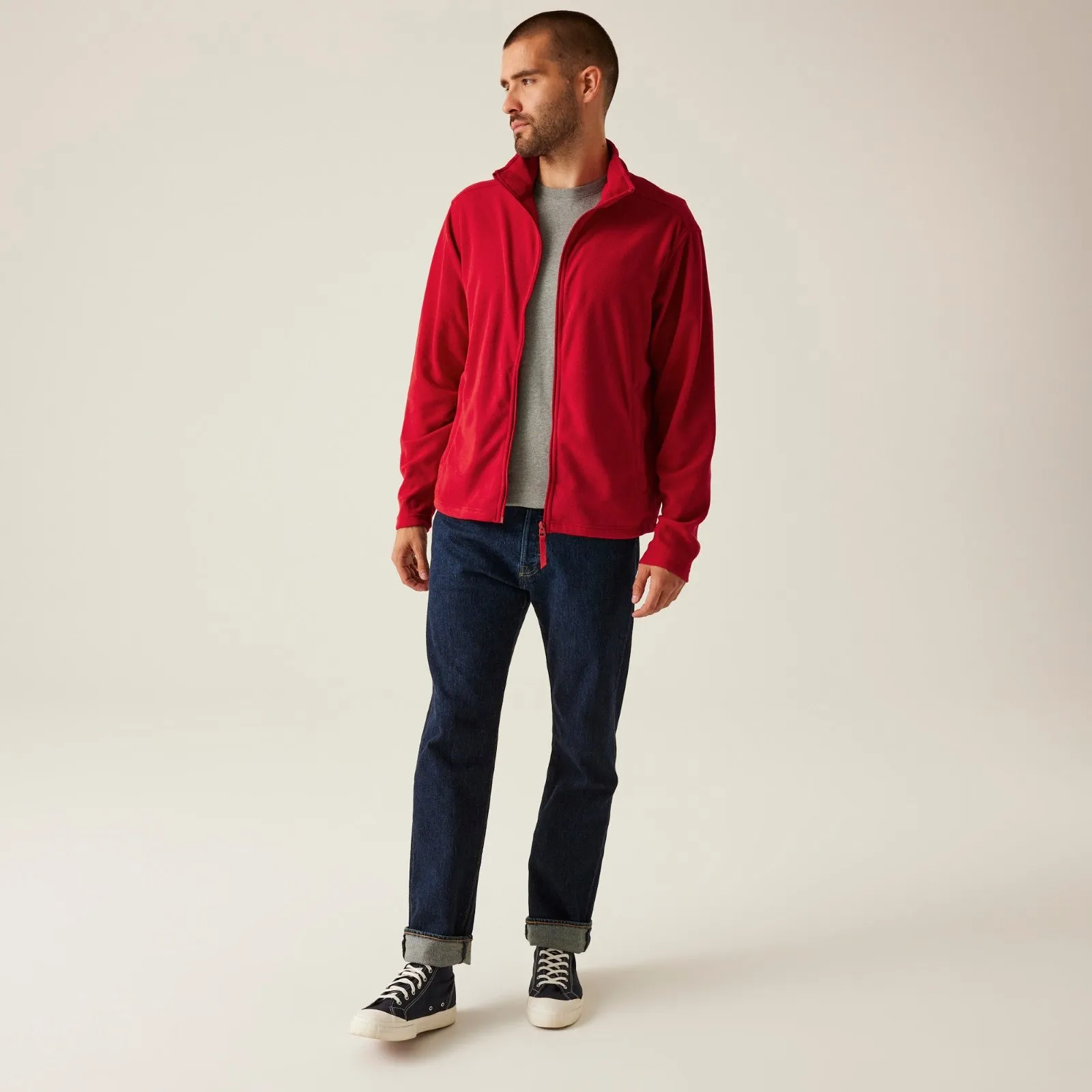 Regatta Professional Mens Classic Micro Full Zip Fleece