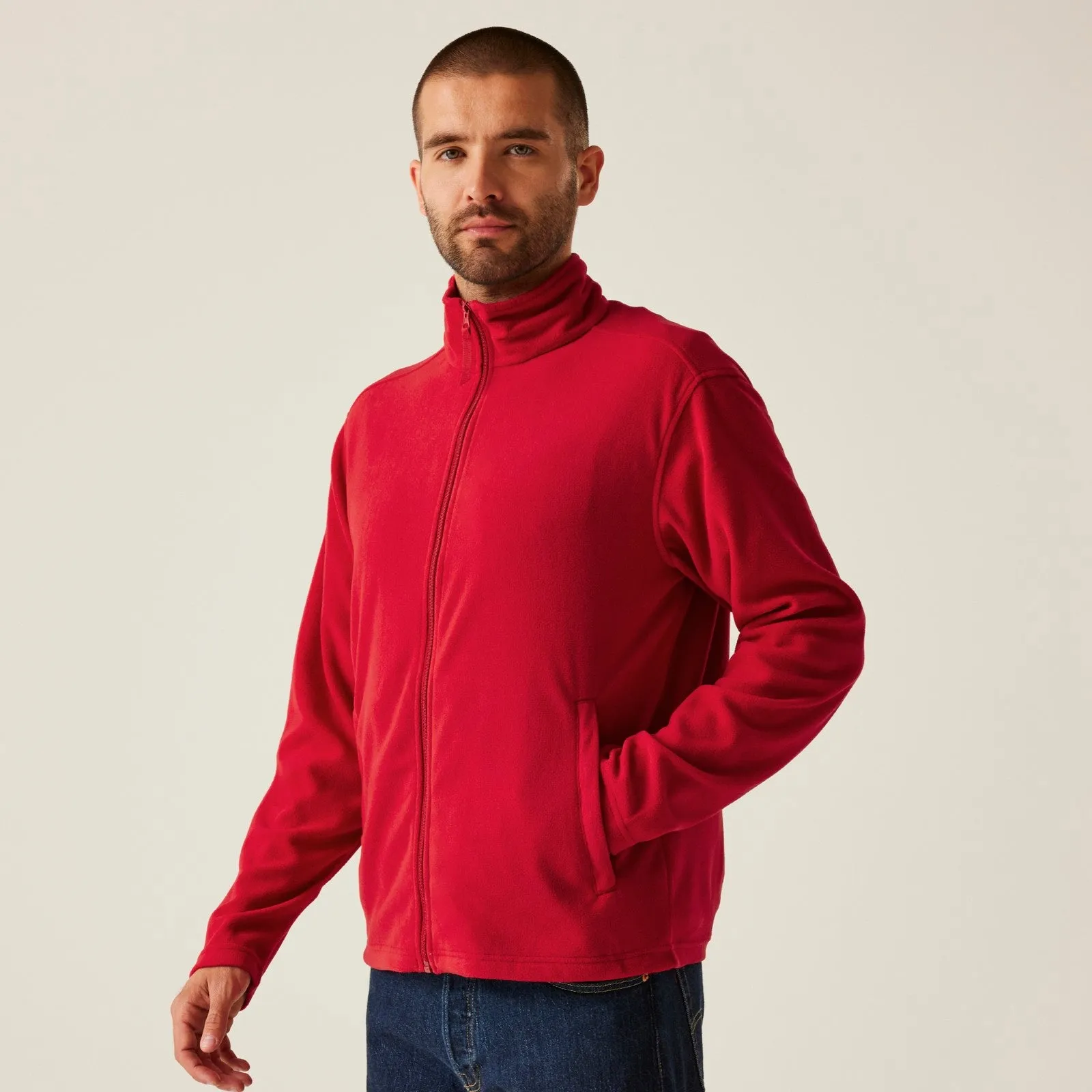 Regatta Professional Mens Classic Micro Full Zip Fleece