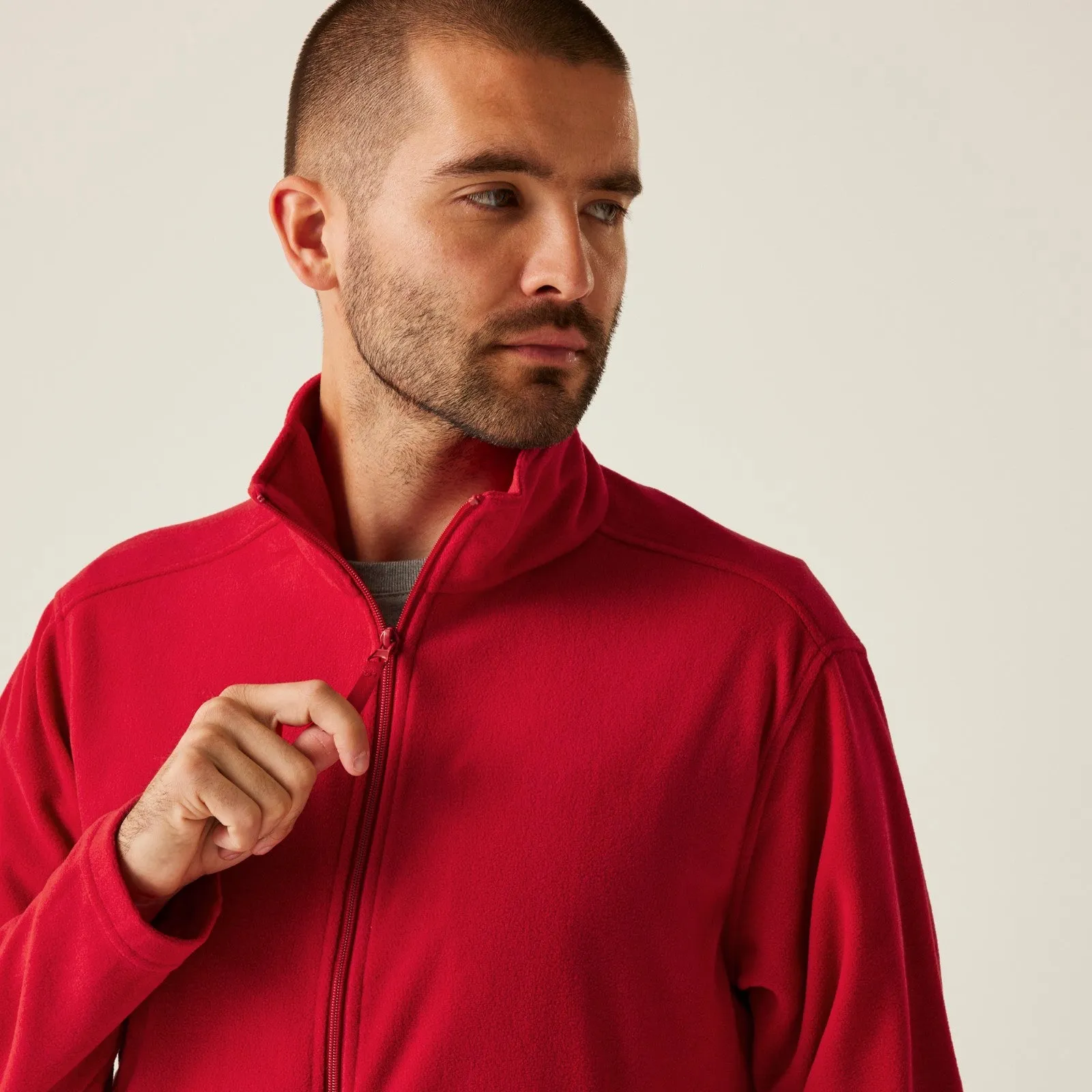 Regatta Professional Mens Classic Micro Full Zip Fleece