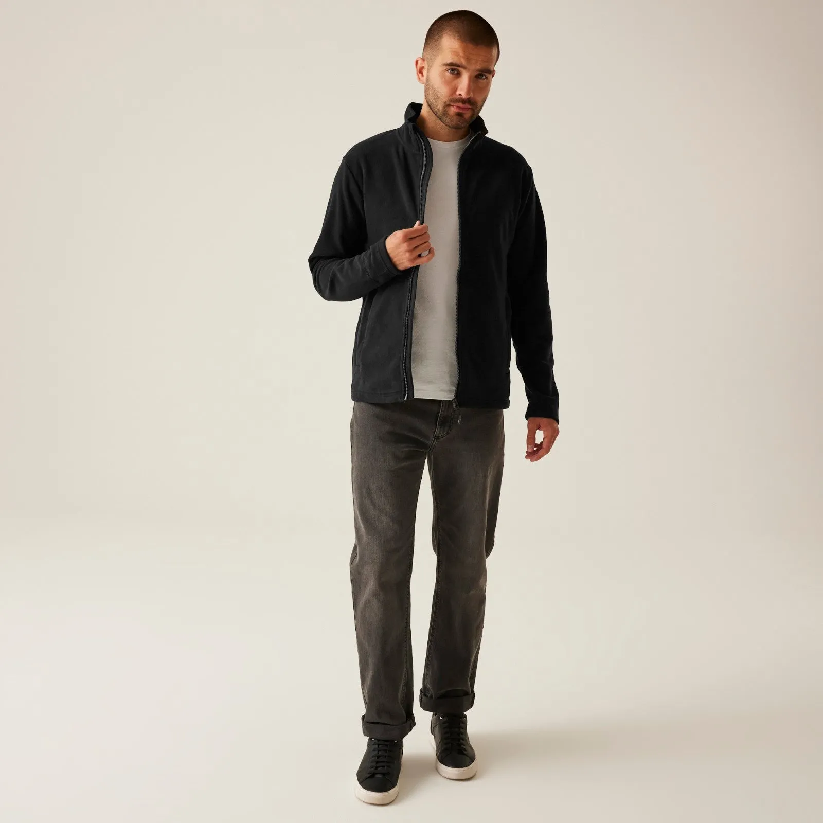 Regatta Professional Mens Honestly Made Micro Full Zip Fleece
