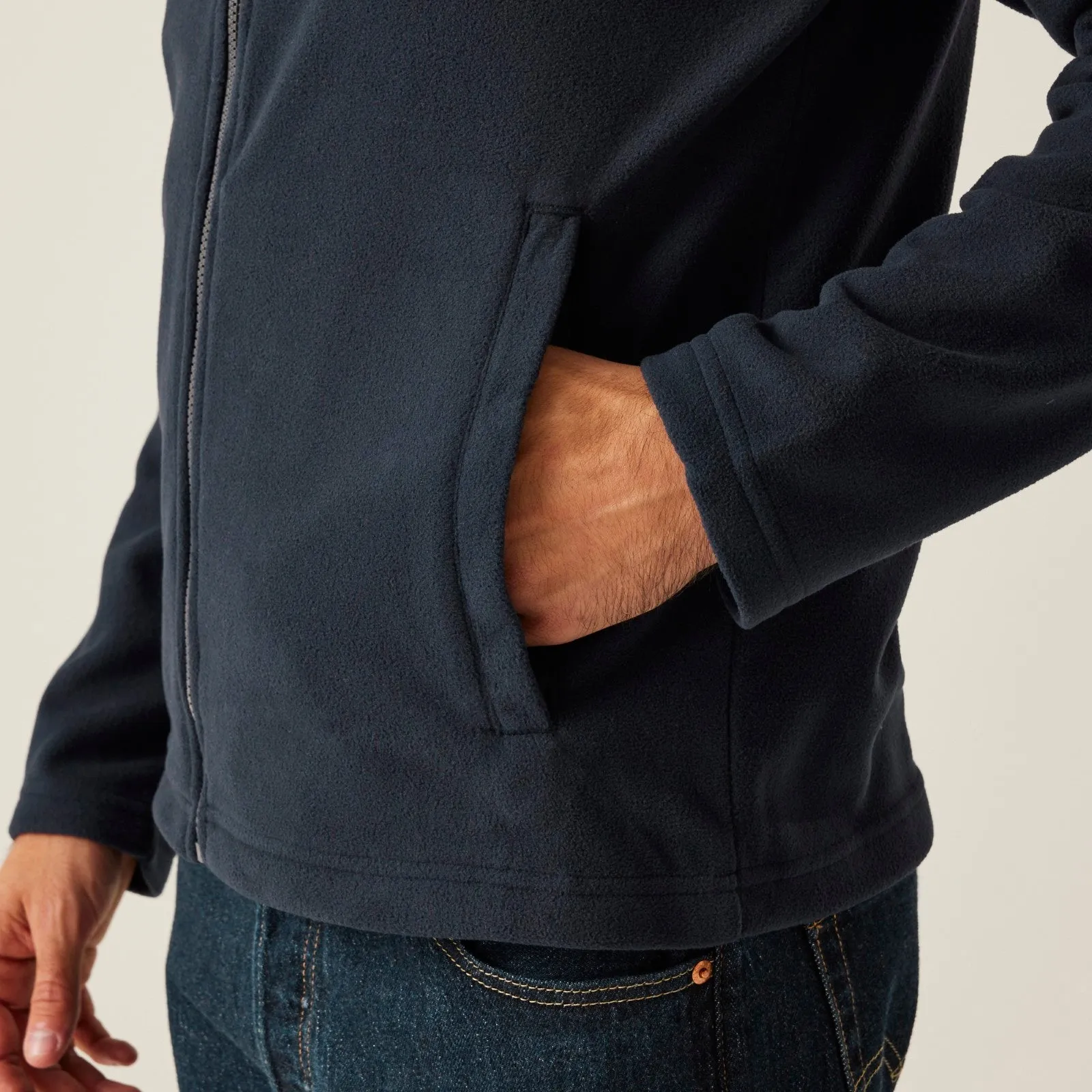 Regatta Professional Mens Honestly Made Micro Full Zip Fleece