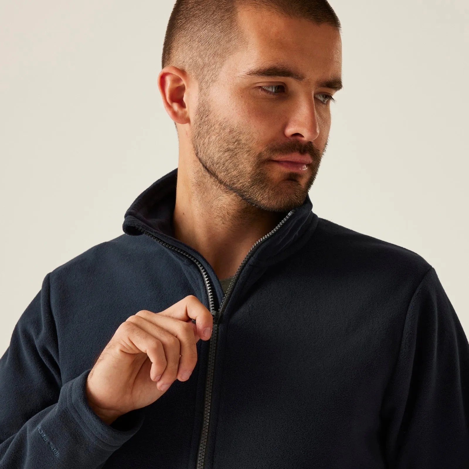 Regatta Professional Mens Honestly Made Micro Full Zip Fleece